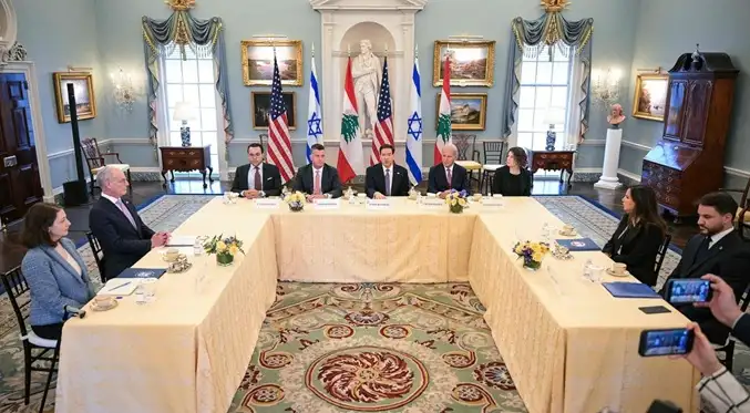 Negociaciones de paz entre Israel y el Líbano continúan en EEUU