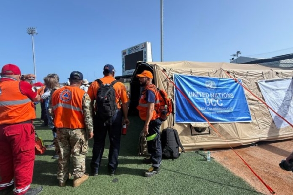 ONU instala tres hospitales de campaña en La Guaira tras terremotos