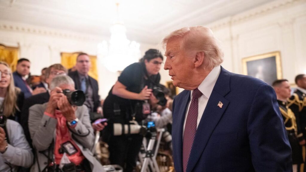 El presidente de Estados Unidos, Donald Trump.