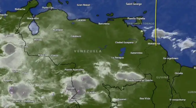 Onda tropical N° 14 entra a Venezuela y causará lluvias