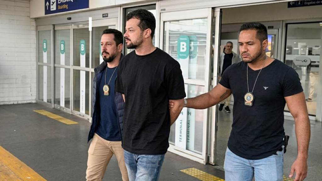Imagen de operador financiero del tren de aragua en brasil