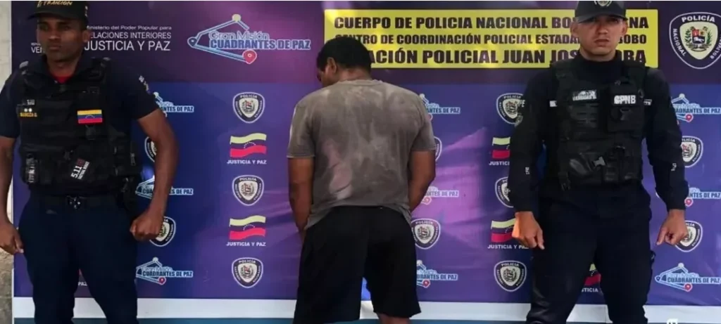 PNB detuvo sujeto por presunto abuso sexual en Morón
