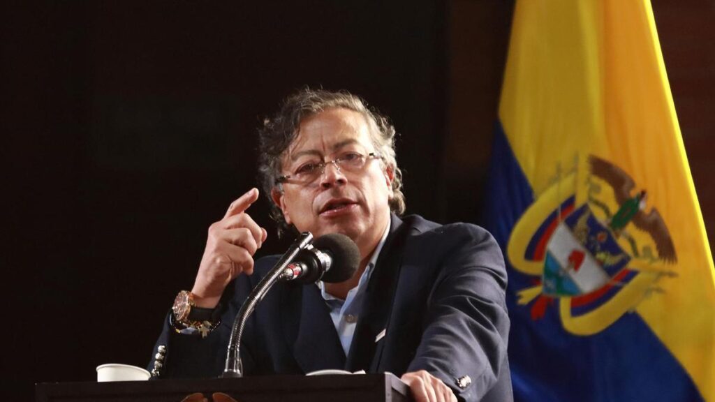 El presidente de Colombia, Gustavo Petro.