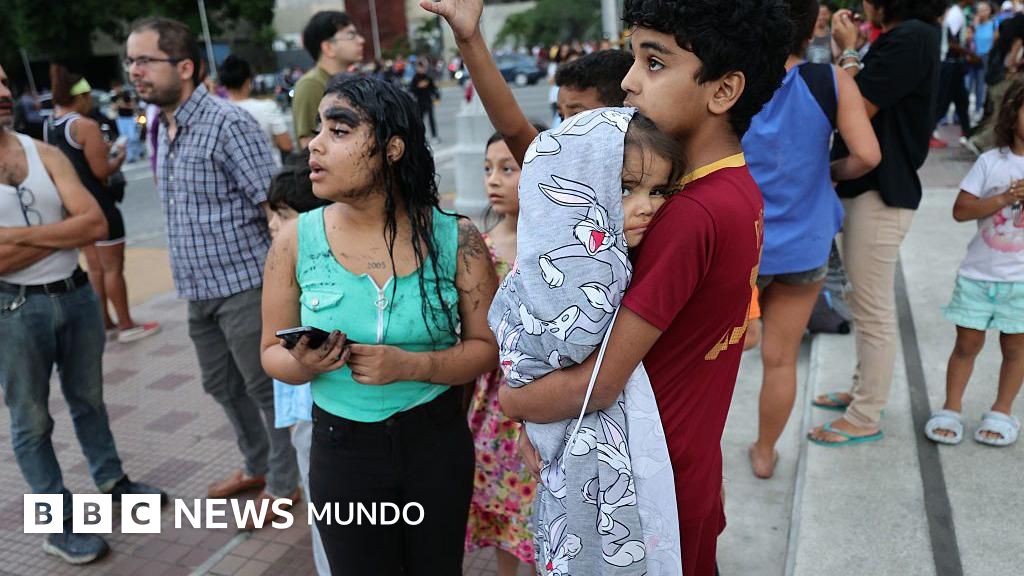 "Pidan ayuda. Estamos aquí": los primeros testimonios tras el terremoto de magnitud 7,2 y su potente réplica en Venezuela