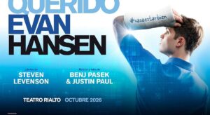 ‘Querido Evan Hansen’, el fenómeno de Broadway que ha conmovido al mundo, llega a Madrid en octubre