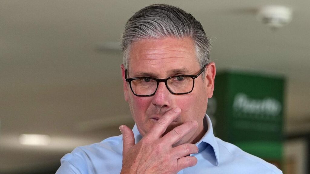 El primer ministro británico, Keir Starmer.