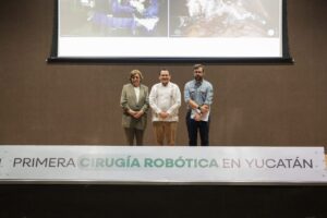 Realizan en Yucatán la primera cirugía robótica