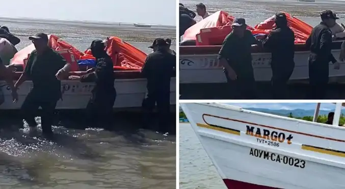 Rescatan a los 8 pescadores que habían desaparecido en Falcón