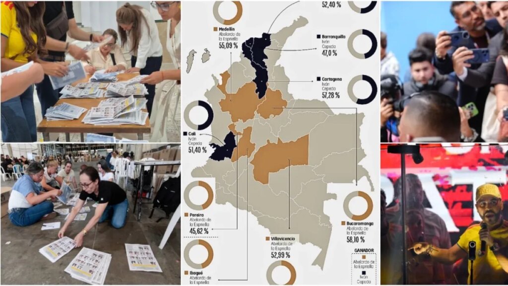 Resultados elecciones 2026 en Colombia: así votaron las ciudades