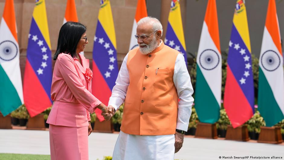 Rodríguez llega a India para fortalecer ventas petroleras