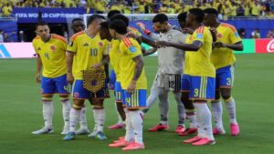 Selección colombiana envió mensaje de apoyo a Venezuela desde el Mundial
