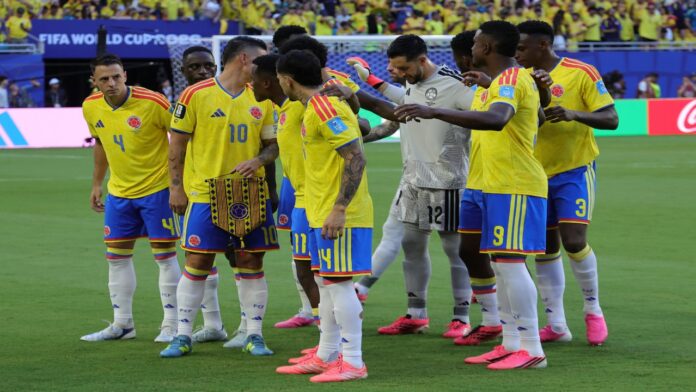 Selección colombiana envió mensaje de apoyo a Venezuela desde el Mundial