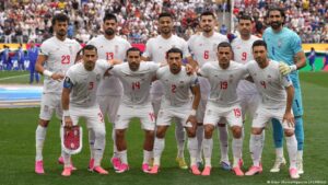 Selección de Irán deja mensaje en el vestidor de Los Ángeles