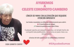 Servicio Público: Apoyo urgente para Celeste Coromoto Cambero en Lara