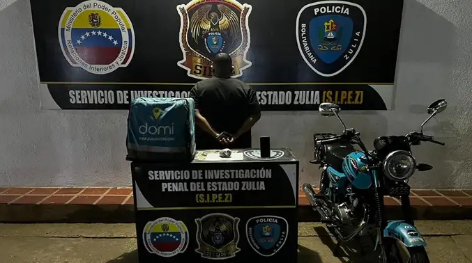 Sipez-Cpbez arresta a 'delivery' con marihuana en Maracaibo