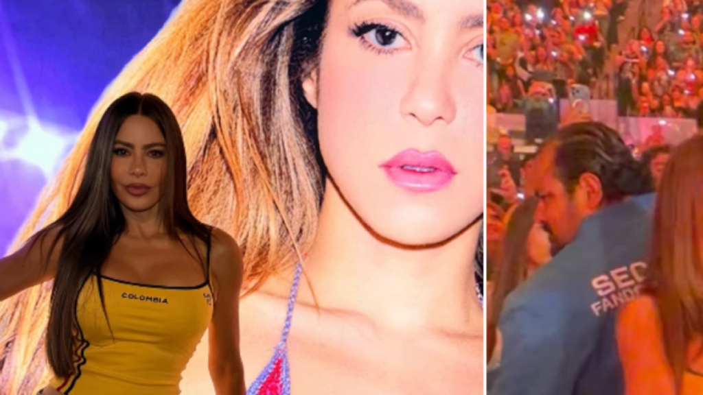 Sofía Vergara asistió al concierto de Shakira y vivió un momento especial en el show en Estados Unidos: 'Barranquilla en la casa'