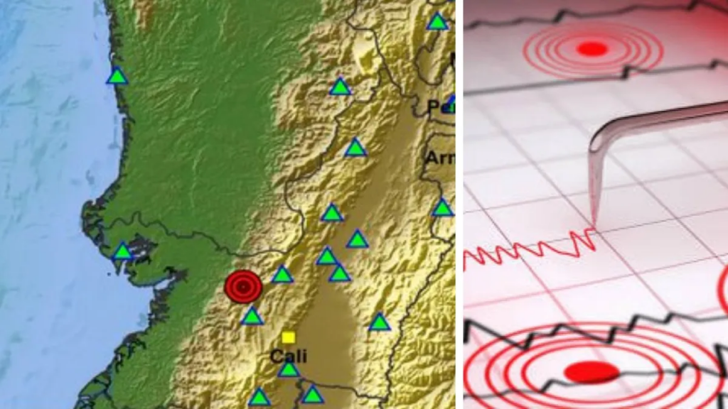 Temblor en Colombia: Fuerte sismo de magnitud 3.8 hoy 26 de junio