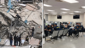 Tras cinco horas retenidos, el Gobierno de Venezuela autorizó el ingreso de los bomberos de Medellín para apoyar en la emergencia tras los terremotos