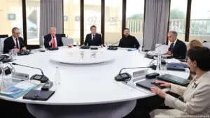 Trump en la cumbre del G7: «Soy el jefe»