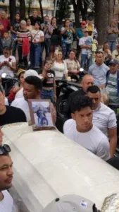 Último adiós en frontera a Grazziani Tapia: víctima del terremoto
