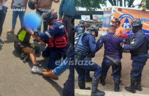 Un Polianzoátegui y un Polisosir lesionados en diferentes accidentes de moto la mañana del martes 9Jun
