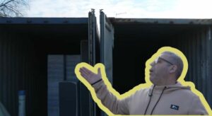 Un ascensorista en España transforma dos contenedores de 4.500 euros en una casa que acaba costando 80.000 euros