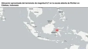 Un terremoto de magnitud 6,7 sacude la isla de Célebes, en el centro de Indonesia | elperiodico.com