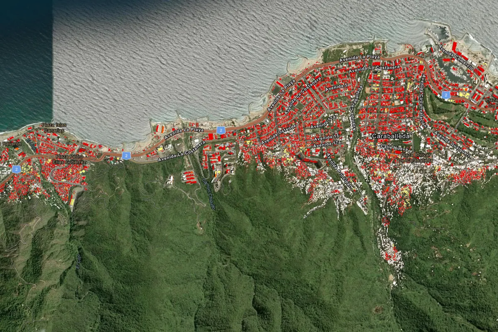 Unos 59.000 edificios, afectados en Venezuela por el terremoto, según una primera evaluación de la NASA