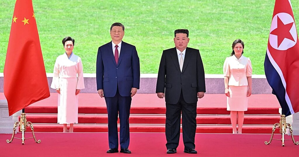 Xi Jinping ofrece su apoyo incondicional a Kim Jong-un