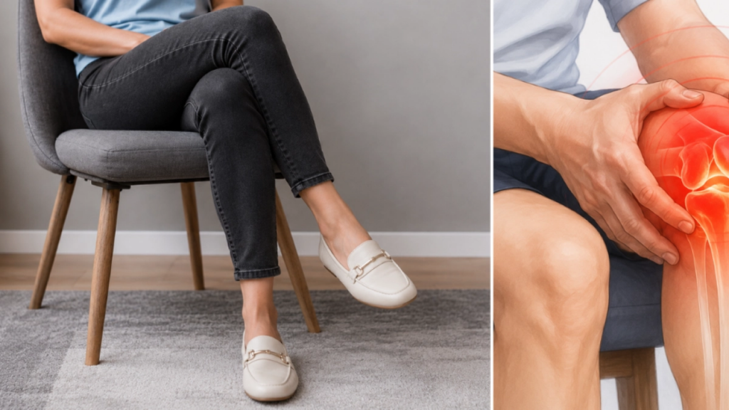 ¿Cruzar las piernas al sentarse es malo para la salud? El gesto inofensivo que podría tener efectos en su cuerpo, según estudios