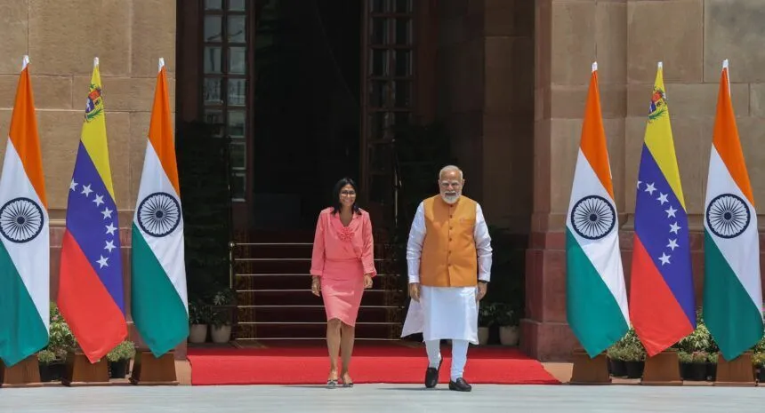 ▷ La India aclara que la visita de Delcy Rodríguez no concretó convenios energéticos pero abre la puerta a inversiones #4Jun