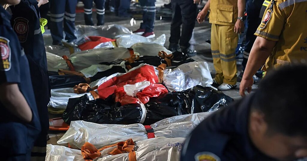 Al menos 27 muertos y numerosos heridos en un incendio en un bar de Bangkok (Tailandia)