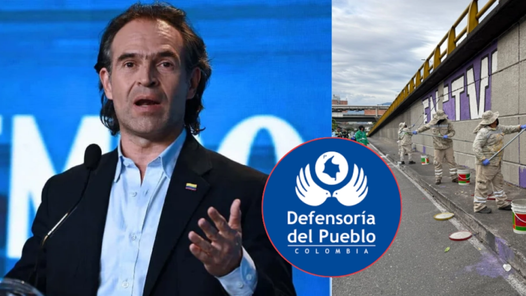 Alcalde de Medellín, Federico Gutiérrez, pidió investigar a funcionarios de la Defensoría del Pueblo por presunto apoyo a mural ilegal