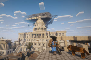 Alguien pensó que transformar Minecraft en el yermo apocalíptico nuclear de Fallout era buena idea: así nació NukaCraft y After The Nukes