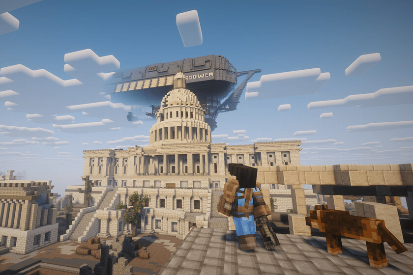 Alguien pensó que transformar Minecraft en el yermo apocalíptico nuclear de Fallout era buena idea: así nació NukaCraft y After The Nukes