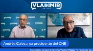 Andrés Caleca: «Pareciera que Estados Unidos no está apurado en adelantar un proceso electoral en Venezuela, el apuro es de otra gente»