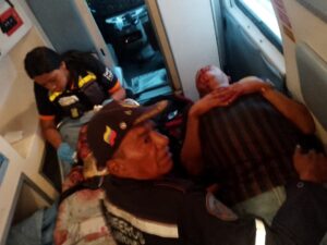 Arrollados mujer y hombre en la Panamericana