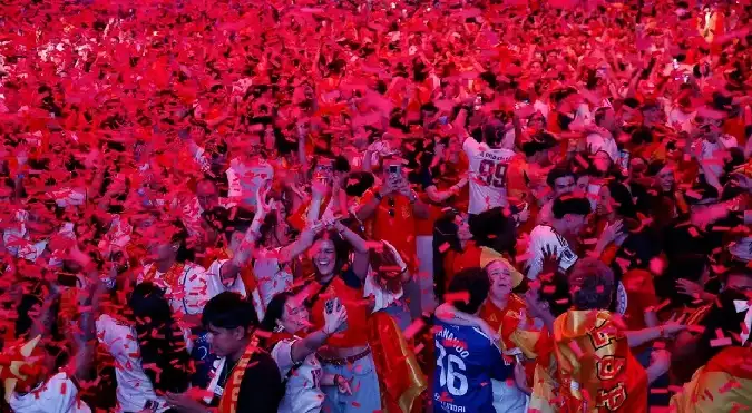 Así se vive la histórica celebración por el triunfo de España