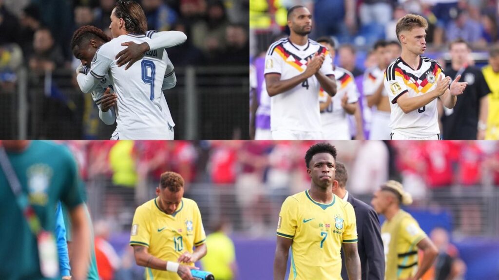 Brasil, Alemania e Italia dan la espalda al Mundial