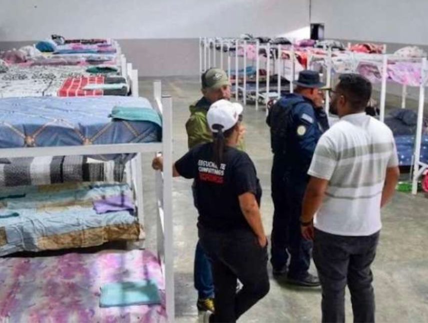 Campamentos transitorios albergan 21.235 personas