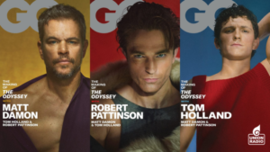 Damon, Pattinson y Holland llevan a «La Odisea» a la revista GQ