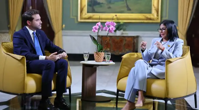 Delcy Rodríguez: "Comunicación con EEUU ha sido franca"