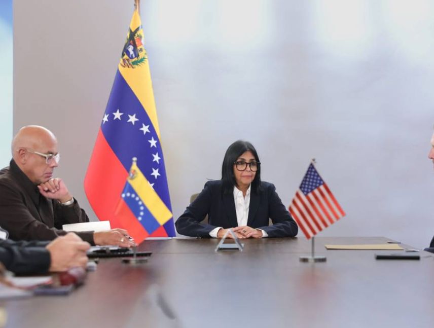 Delcy Rodríguez evaluó agenda de cooperación con subsecretario de Agricultura de EEUU