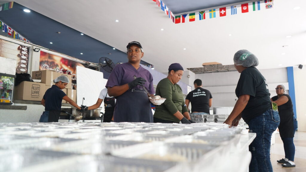 Dentro de la operación de world central kitchen en venezuela
