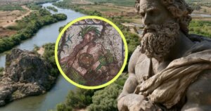 Descubren en Turquía un mosaico romano de 1.800 años que rinde culto a un dios fluvial casi desconocido