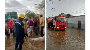 Dos personas mueren electrocutadas tras desprenderse una guaya