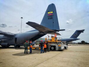 Ecuador envió otro avión con ayuda humanitaria para afectados por los terremotos en Venezuela
