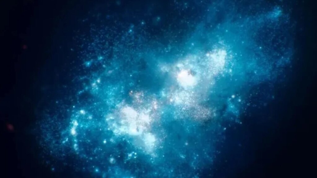 El Hubble detectó una luz que no debería haber atravesado la niebla del universo primitivo. La galaxia MXDFz4.4 revela cómo las primeras estrellas empezaron a volver transparente el cosmos
