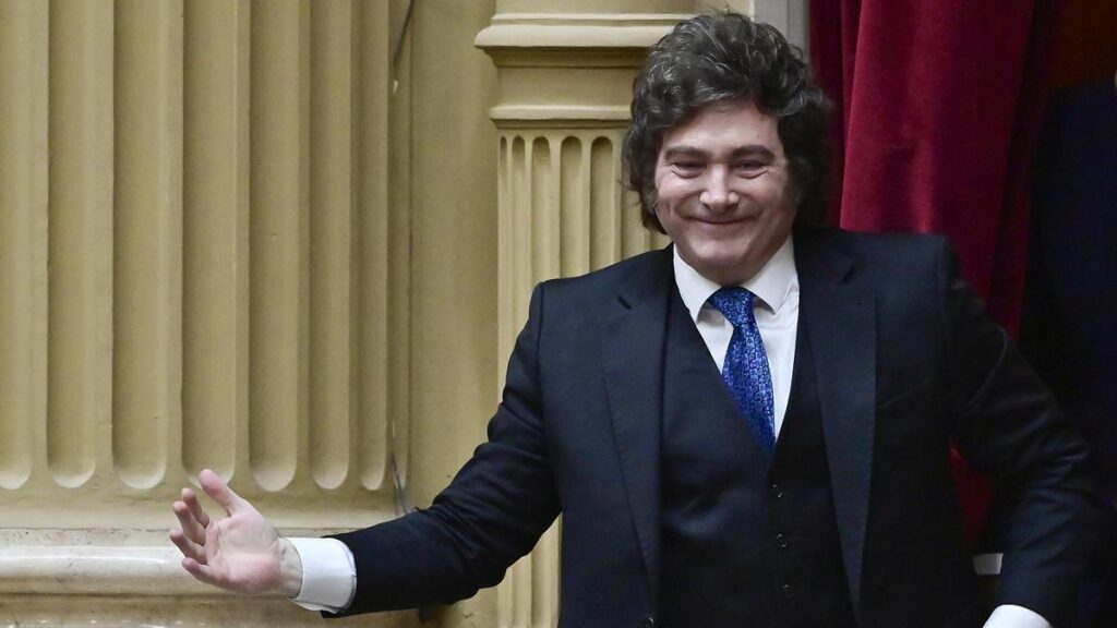 El presidente de Argentina, Javier Milei, en una imagen de archivo.