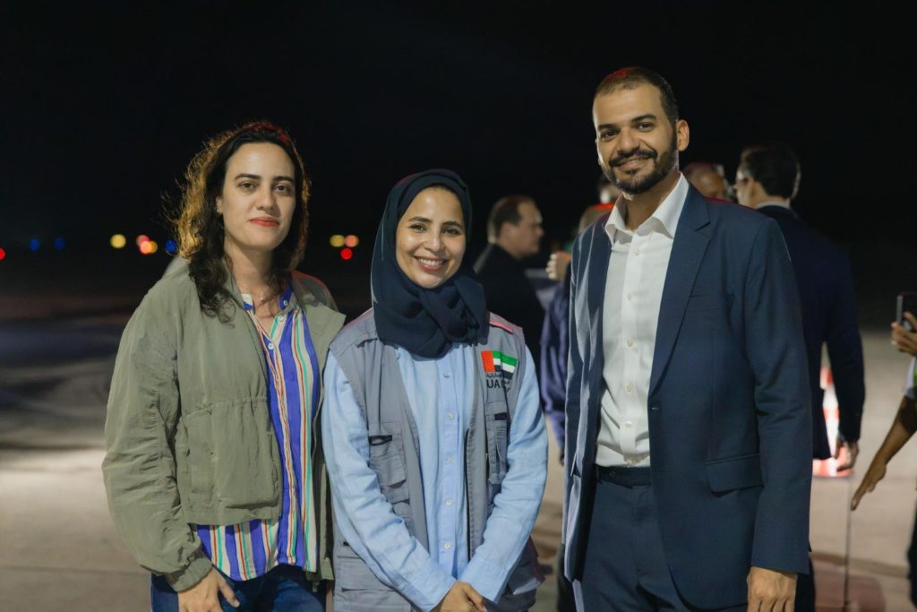 Emiratos Árabes Unidos entregó cargamento de 70 toneladas de ayuda humanitaria a Venezuela